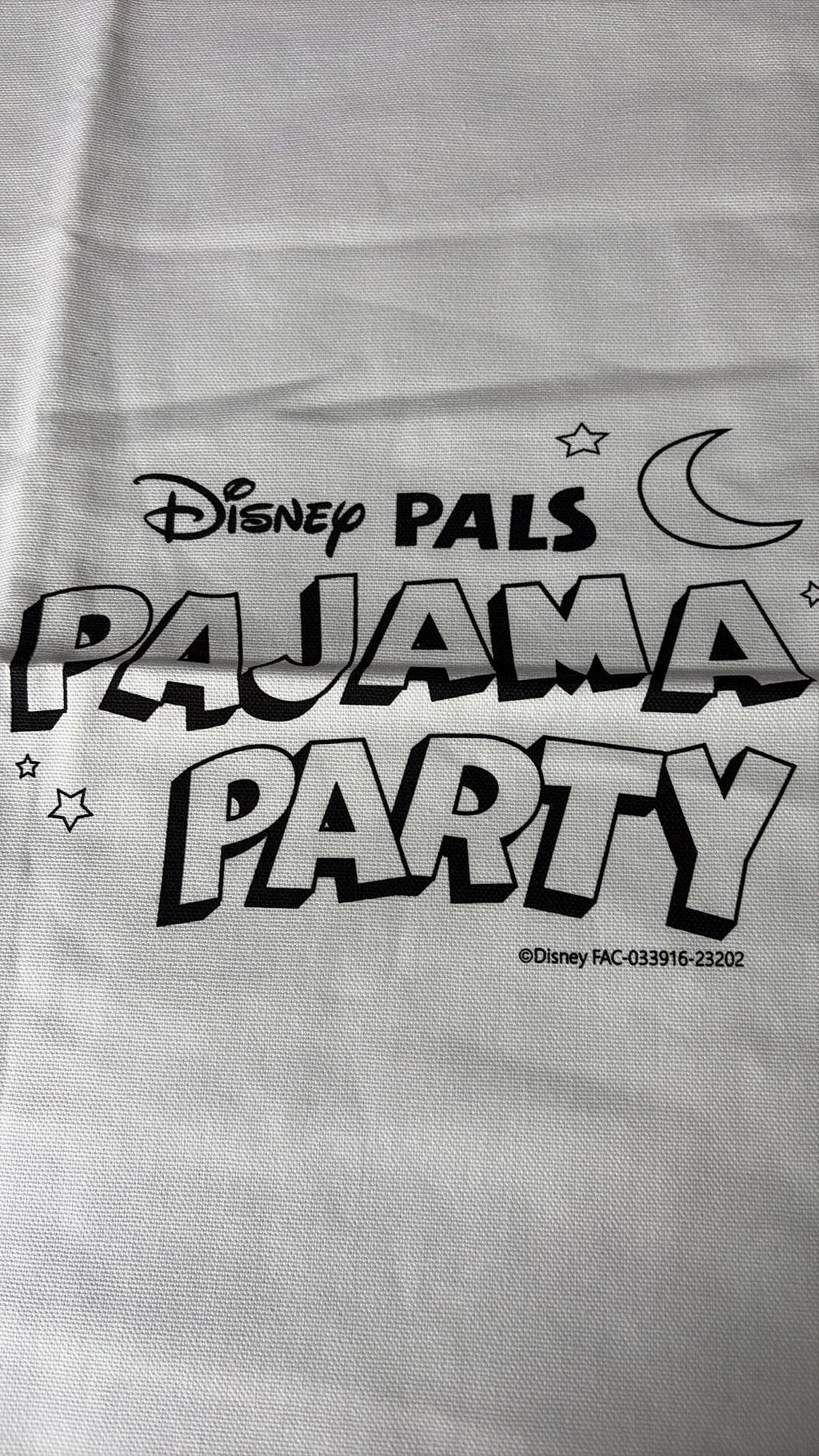 2B- Disney Pals Pajama Party Mickey Mouse Pillowcase Sobel Westex White Disney