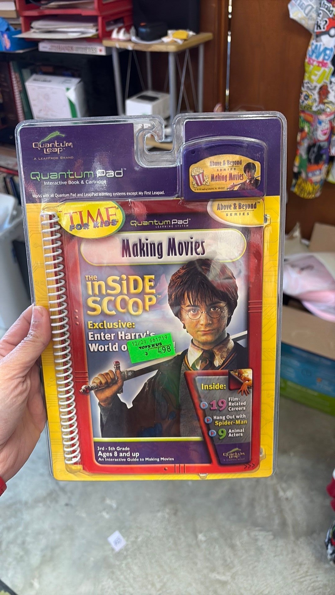 PR2- Quantum Leap QuantumPad HARRY POTTER INSIDE SCOOP Making Movies NEW SEALED