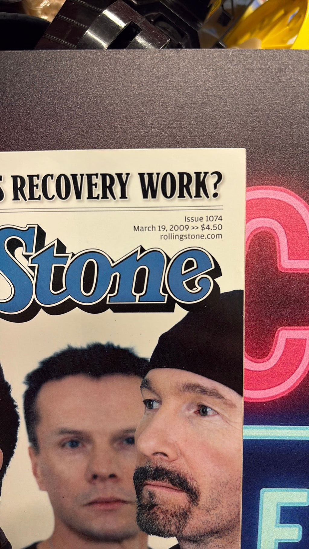 4B - Rolling Stone Magazine March 19 2009 U2 Cover