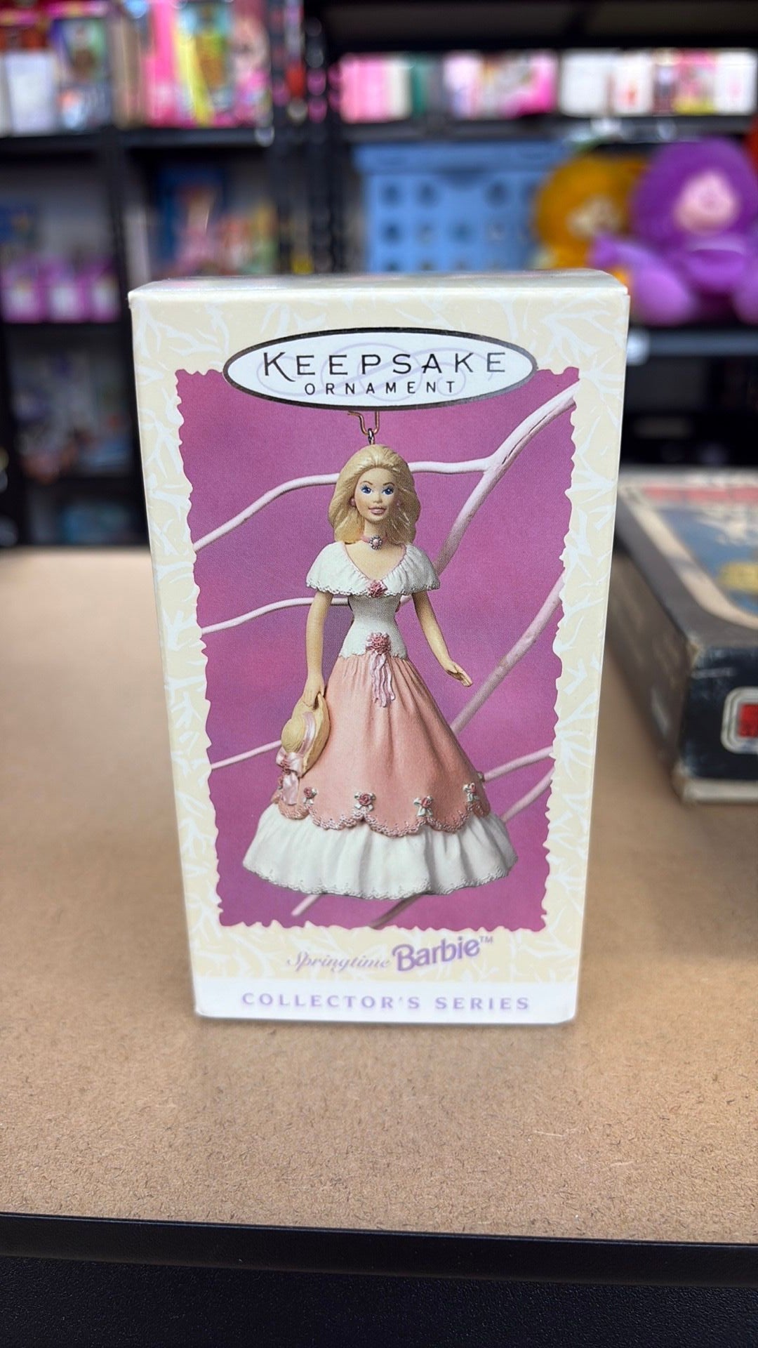 14C1- 1997 Collector's Hallmark Keepsake Christmas Ornament Springtime Barbie™