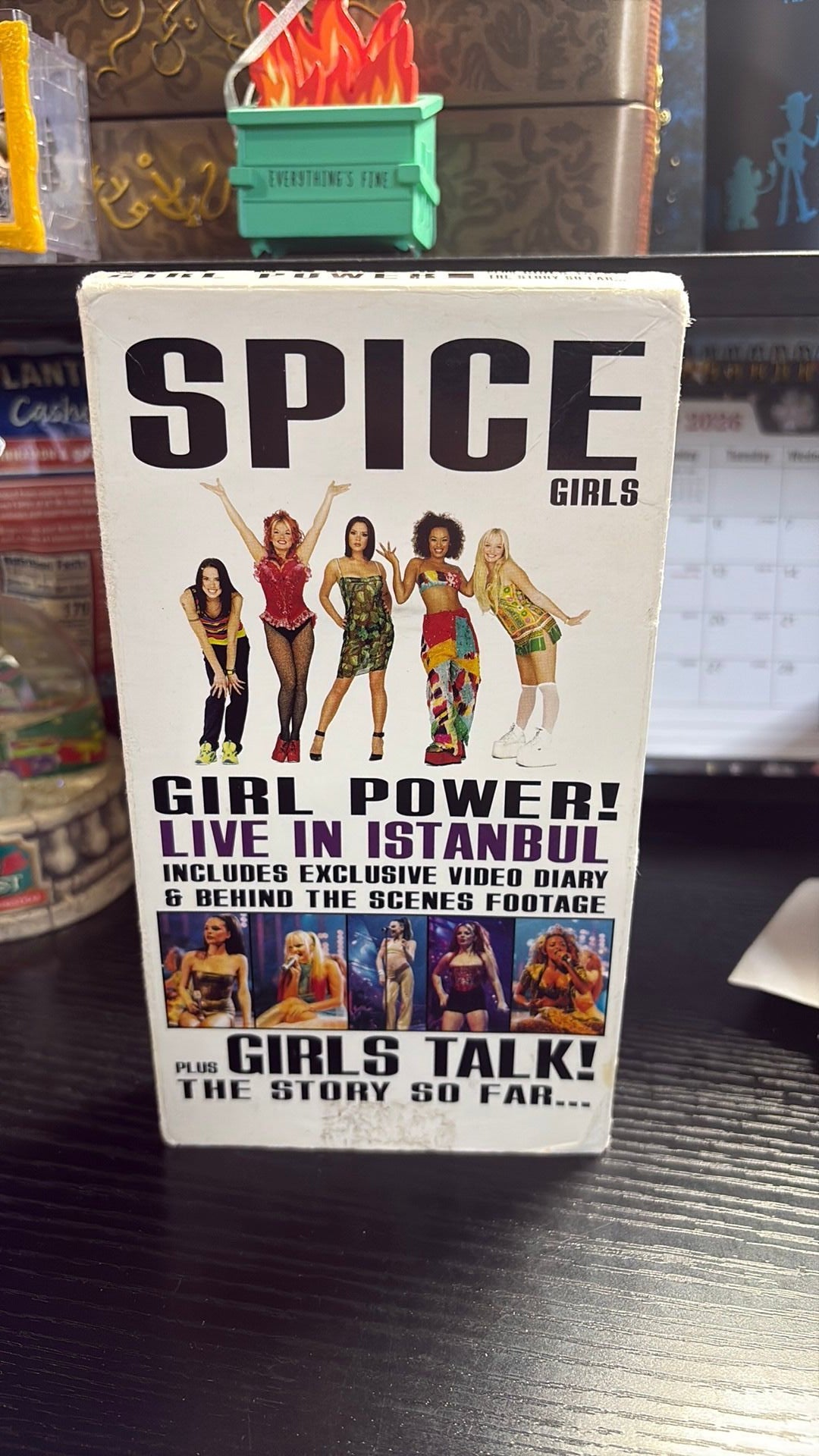 SPICE GIRLS Girl Power! Live in Instanbul (VHS, 1997)