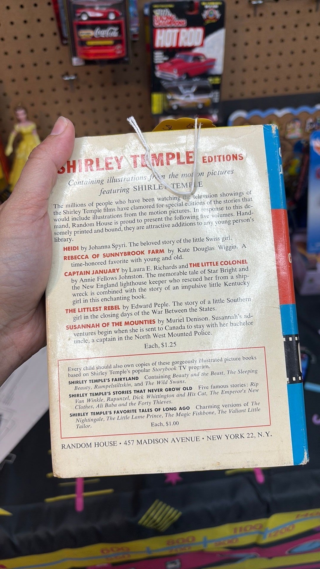 Shirley Temple Captain January & The Little Colonel Book