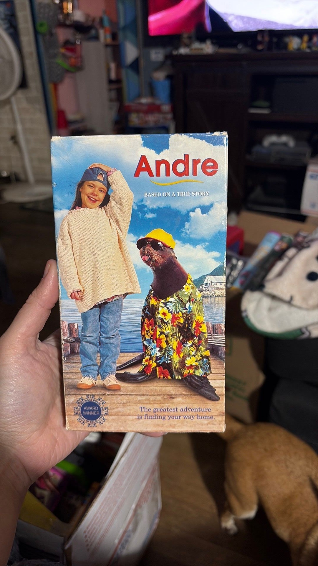 Andre VHS Family Movie Based On a True Story