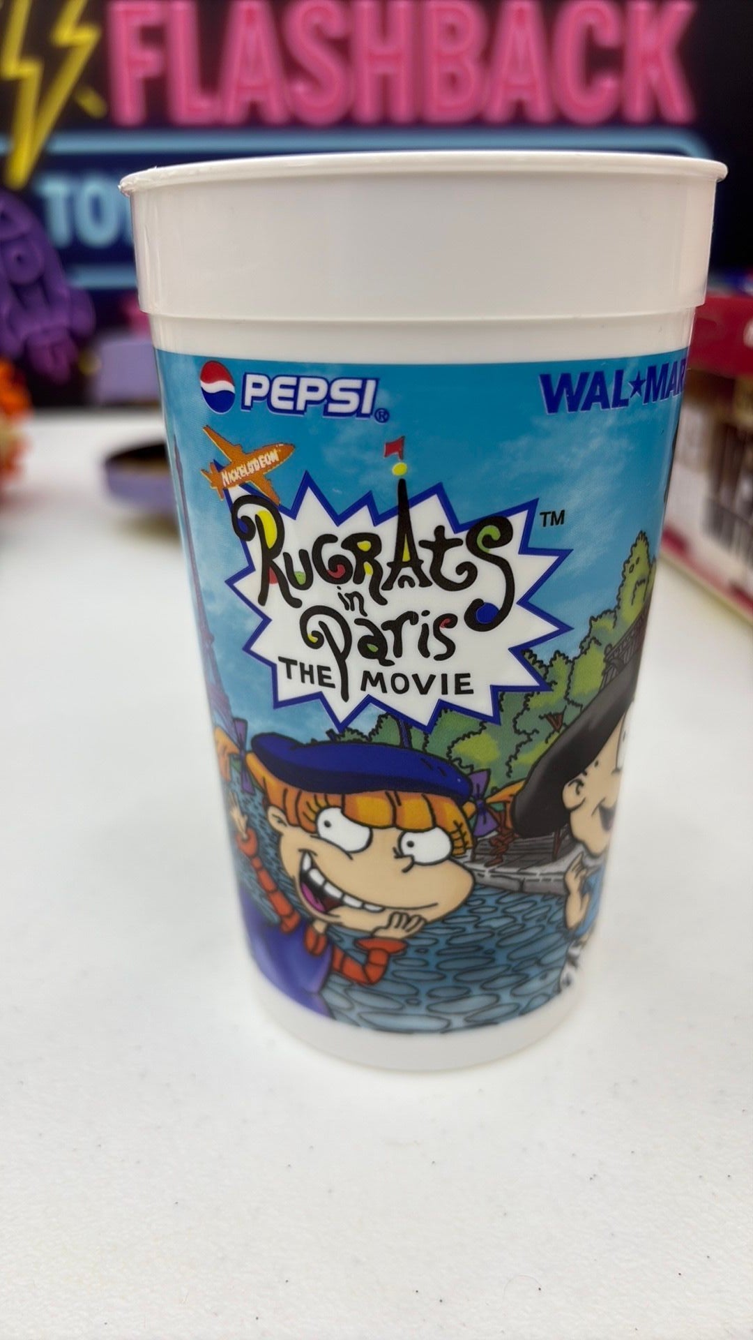 11B- Vintage Rugrats in Paris promotional movie cup 2001