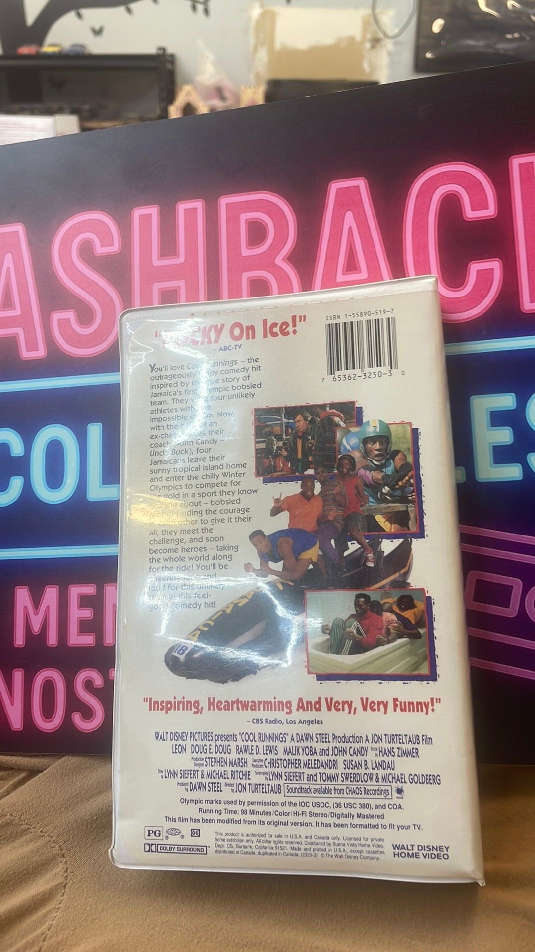 Cool Runnings (VHS, 1994) John Candy Clamshell