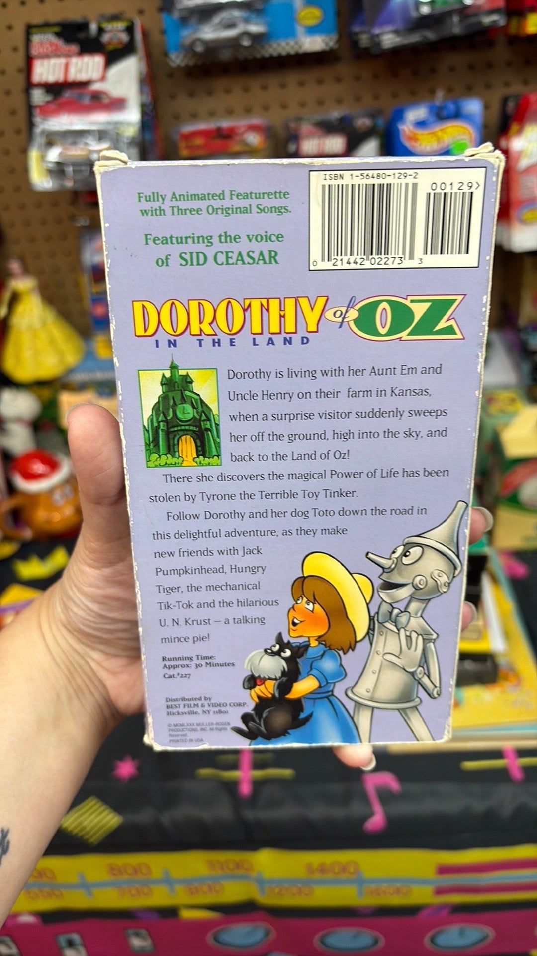 1981 DOROTHY IN THE LAND OF OZ VHS Video Tape 1981 Children's Animated