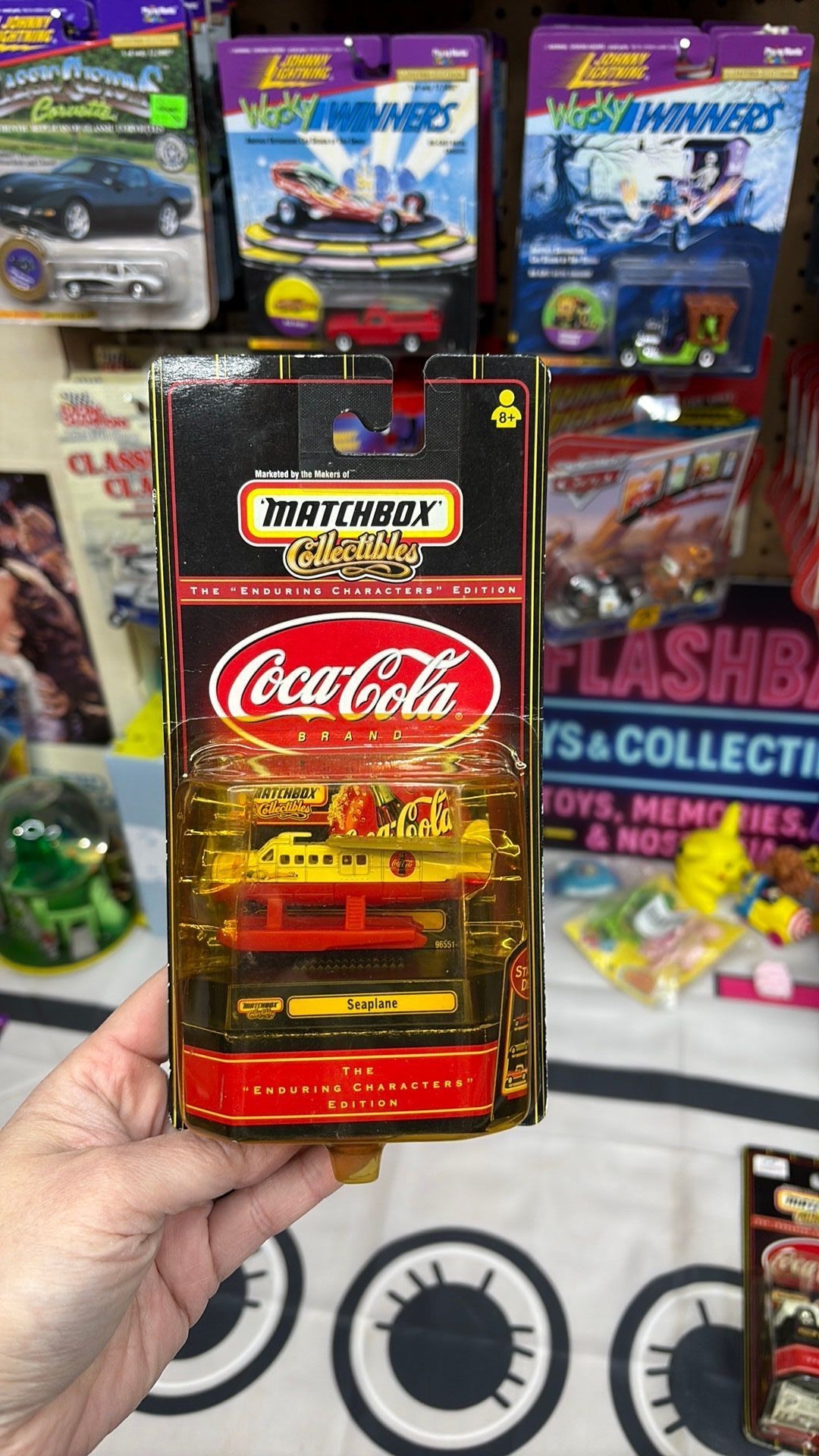 MATCHBOX COLLECTIBLES COCA-COLA SEAPLANE THE ENDURING CHARACTERS EDITION 1999