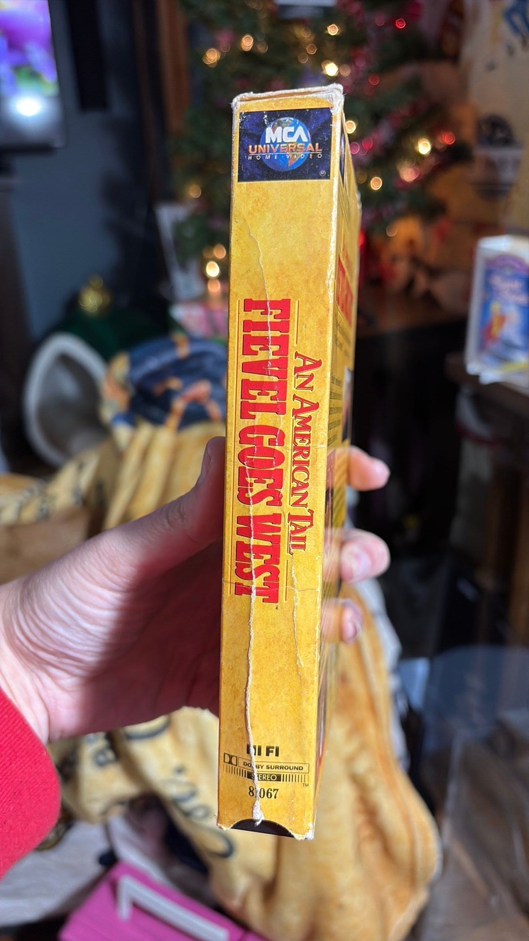 An American Tail Fievel Goes West VHS 1991 Animation Family MCA Universal