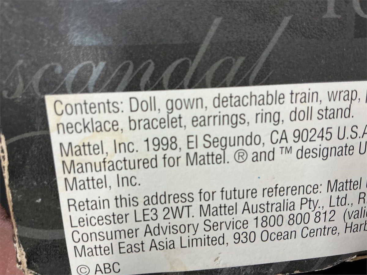 14B- Mattel 1998 Erica Kane Doll Daytime Drama