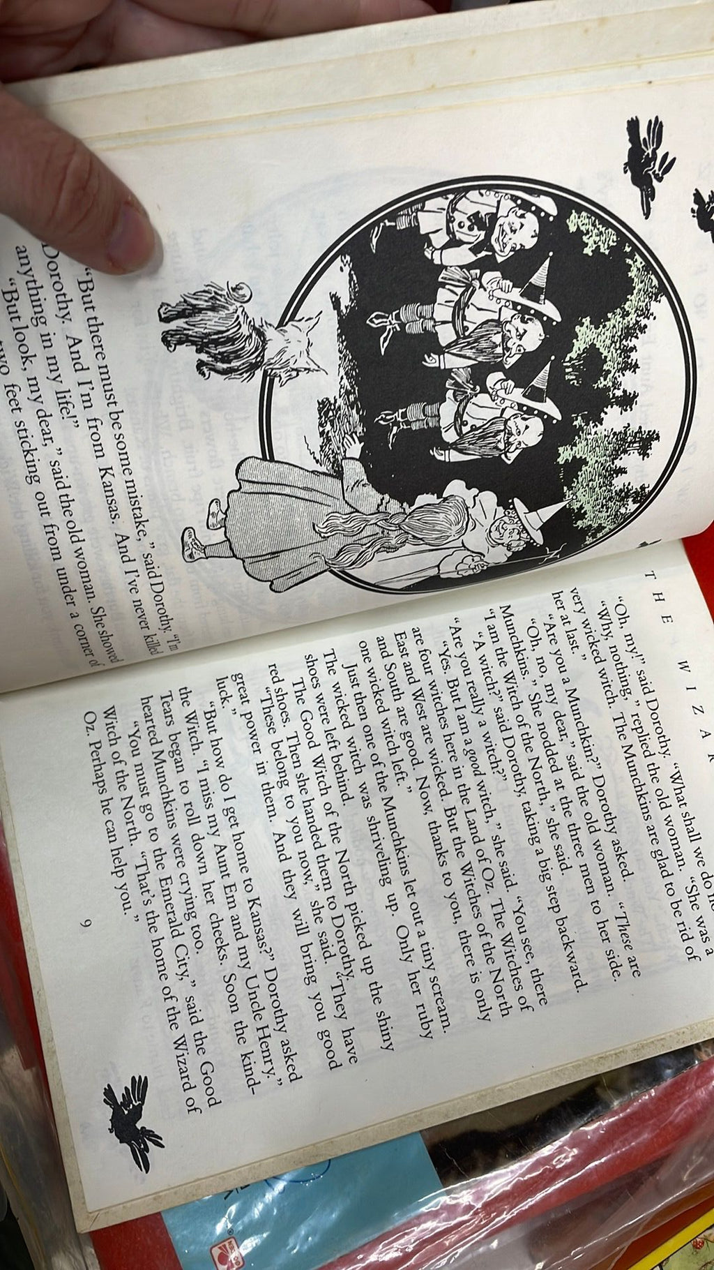 The Wizard of Oz by L. Frank Baum 1984 Children's Vintage Weekly Reader Book