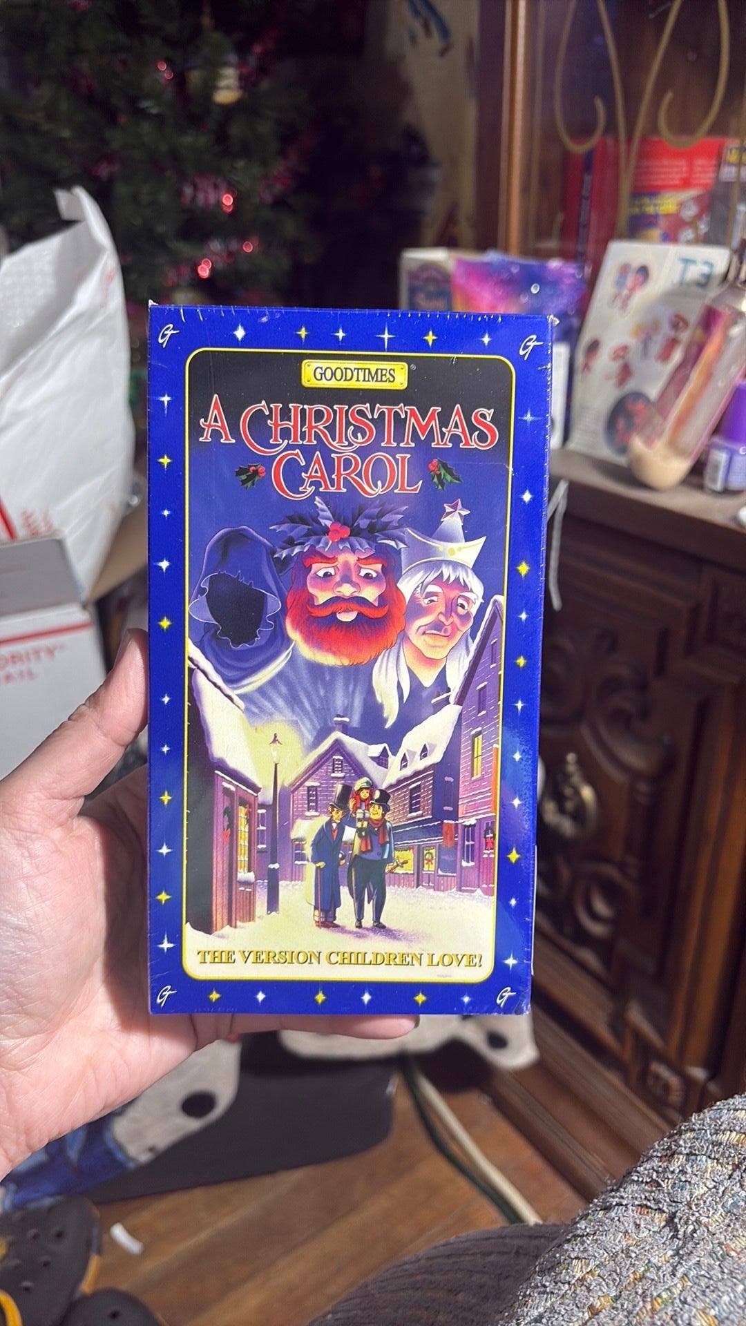 A Christmas Carol 1995 VHS The Version Children Love  Sealed Good Condition