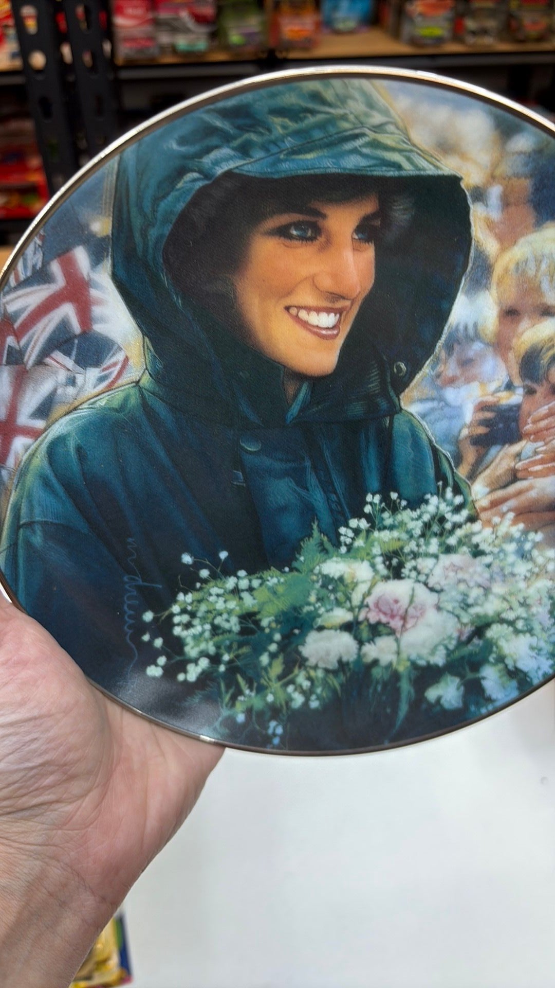 11C- Franklin Mint Diana Princess of Wales “People’s Princess” Limited Plate