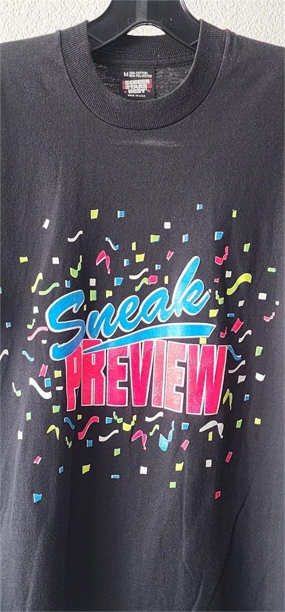 Sneak Preview Screen-Stars USA single-stitch - Size Medium