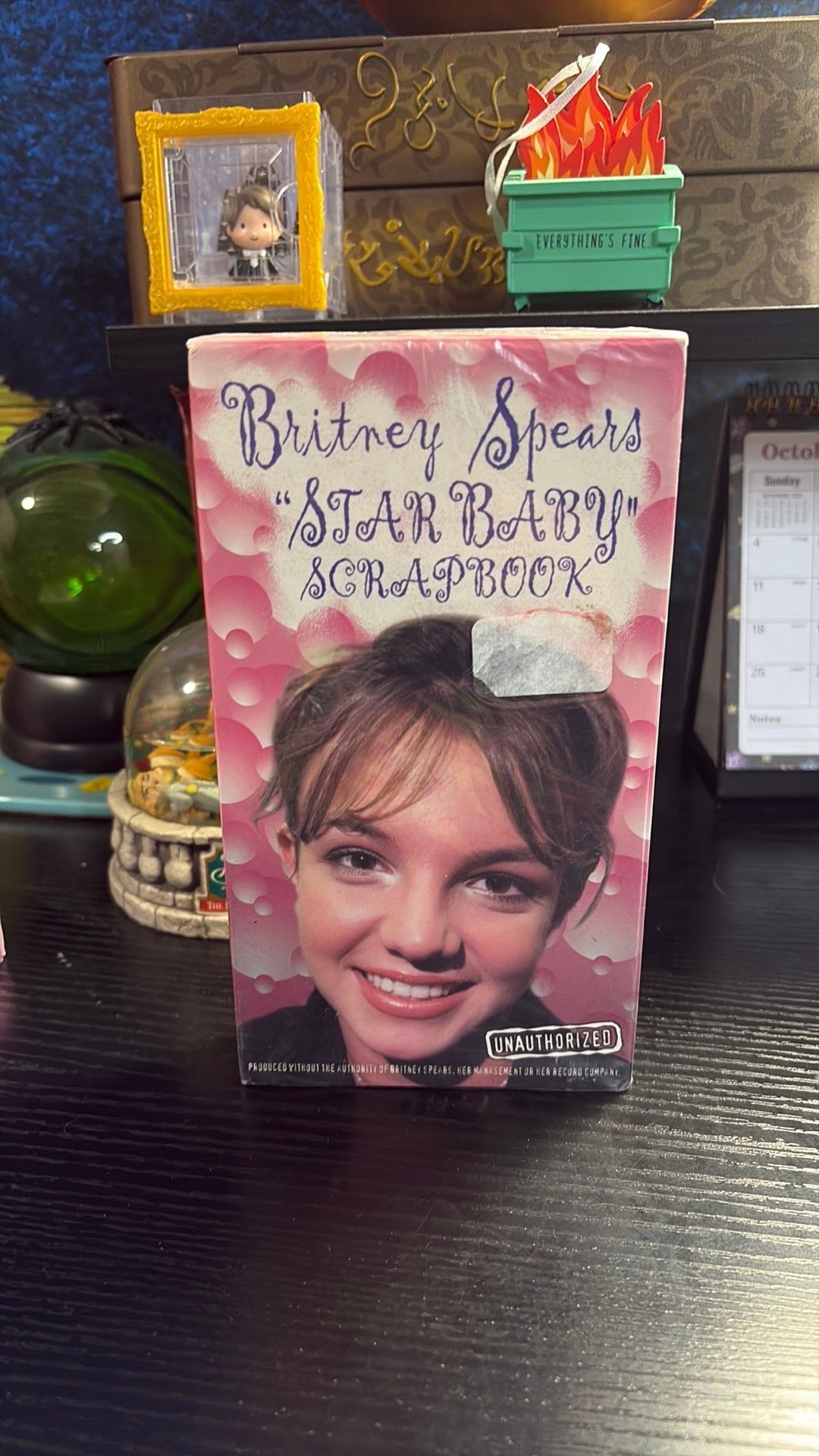 Britney Spears Star Baby Scrapbook VHS Unauthorized 1999 BRAND NEW