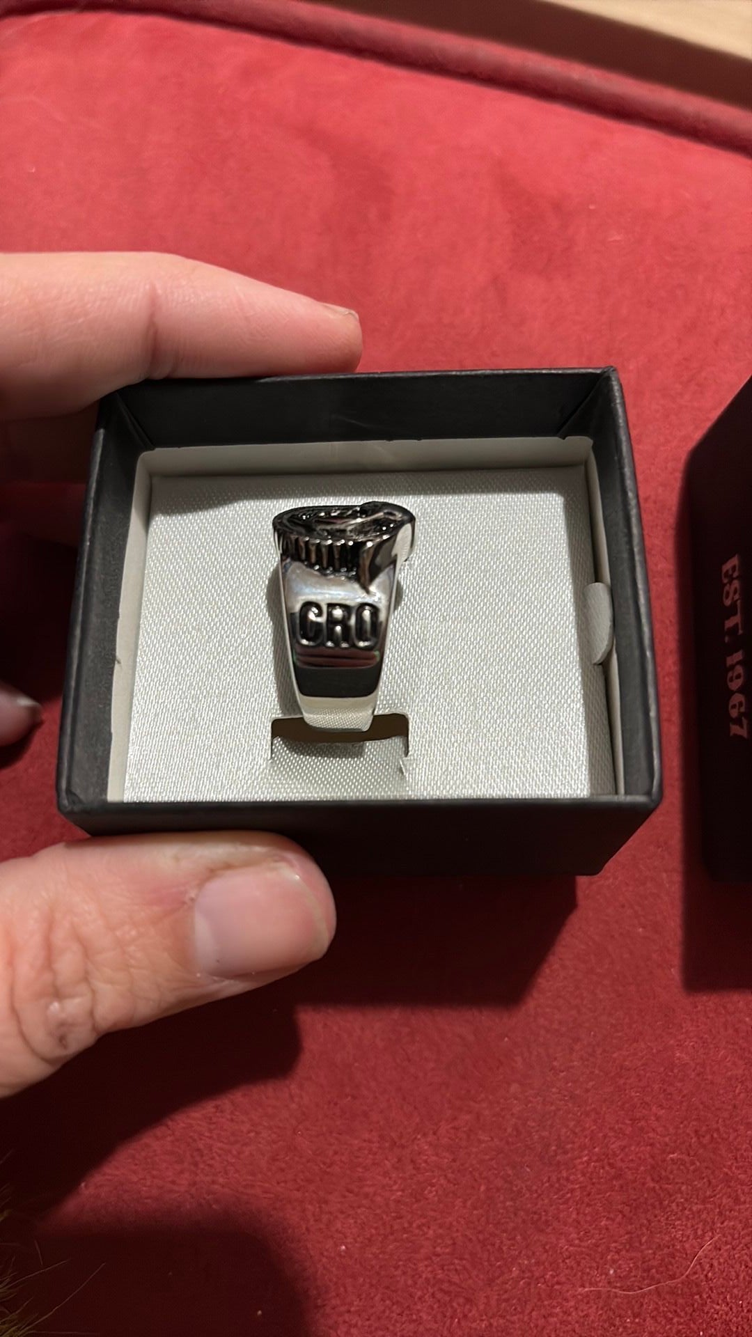 2014 Vintage Sons of Anarchy Grim Reaper Size 9 Men's Stainless Steel Ring