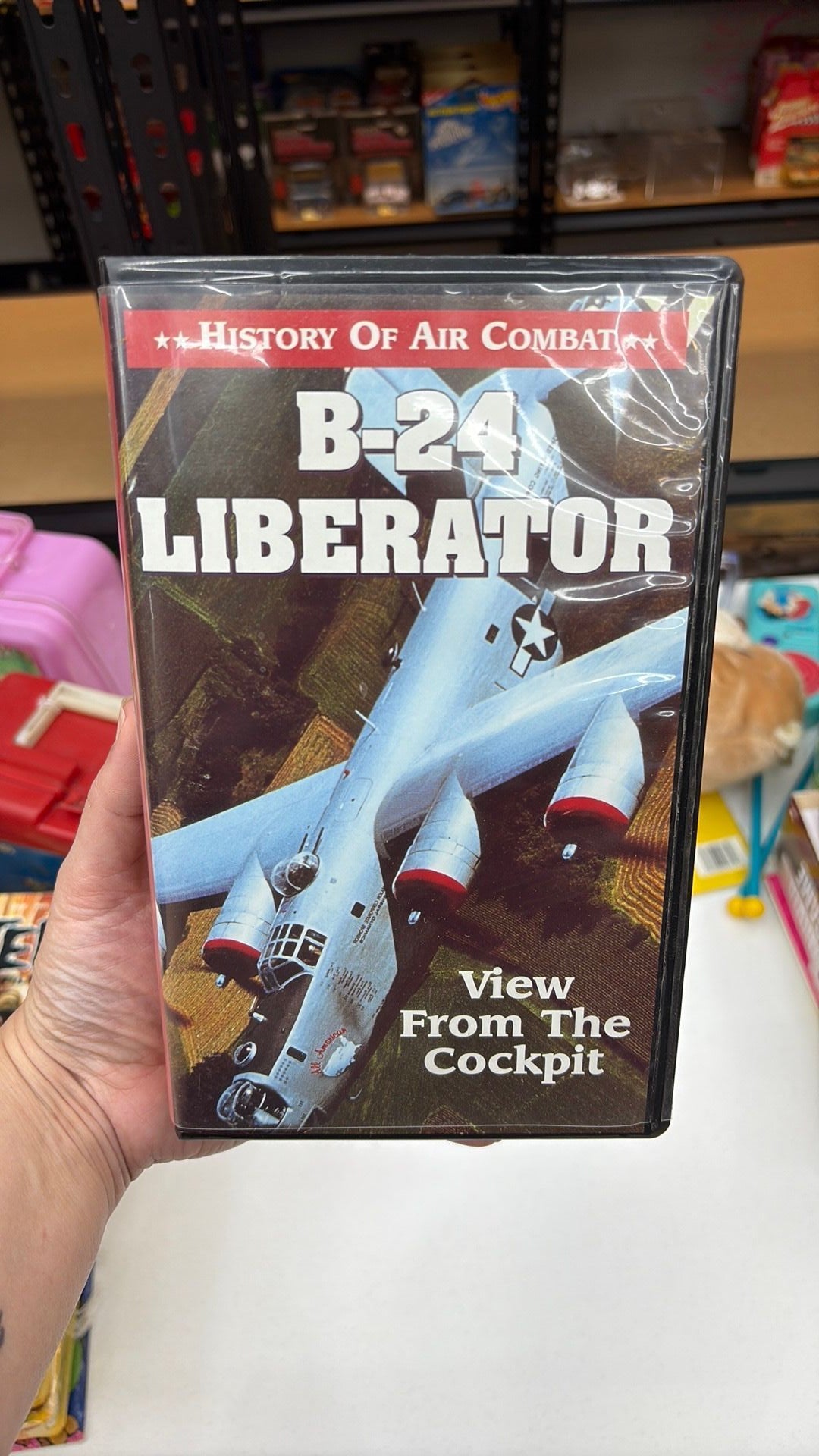 M- 1997 B-24 Liberator View From The Cockpit History Of Air Combat VHS Tape