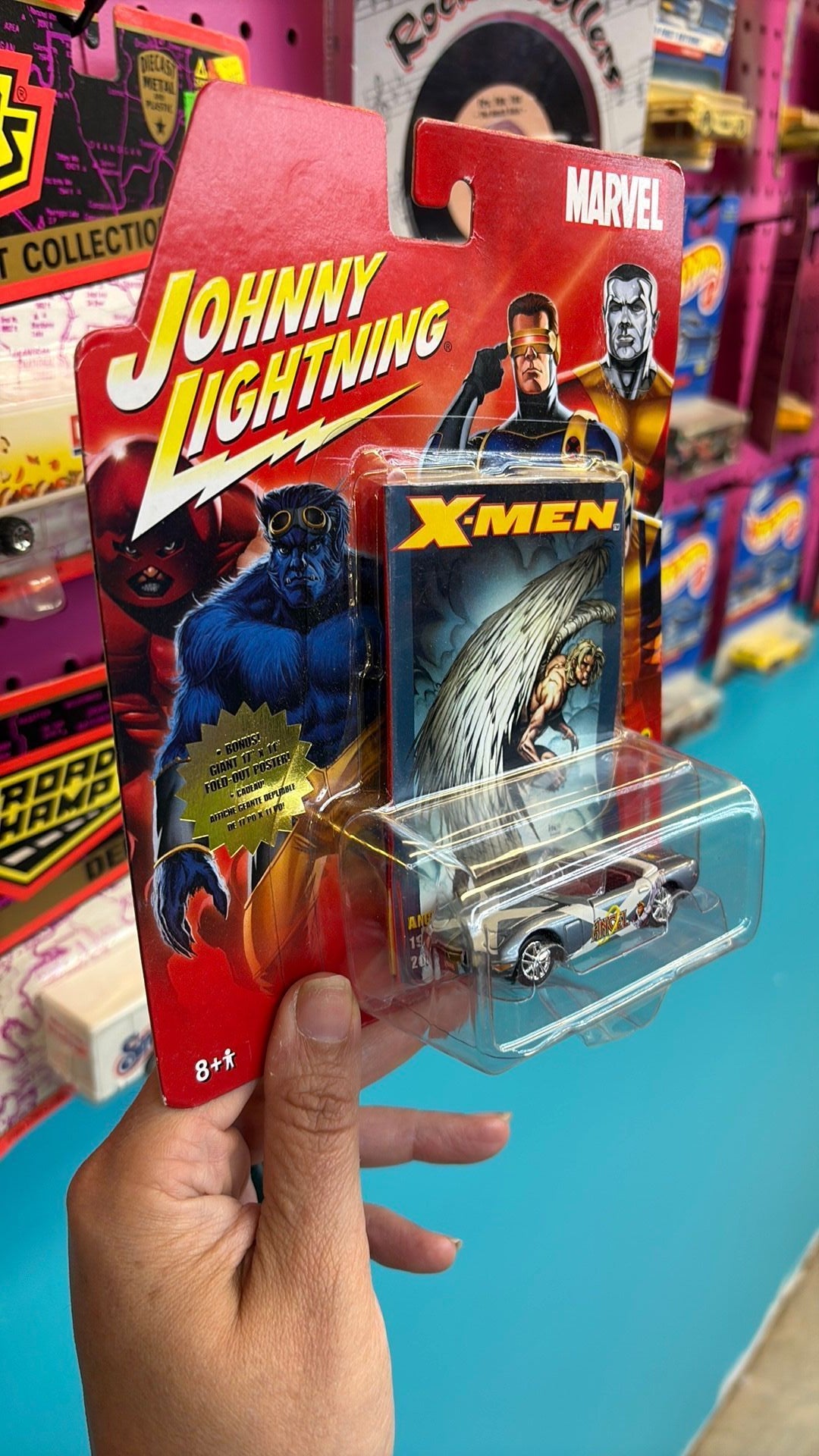 PW- 2006 Johnny Lightning Marvel X-Men Angel 1967 Toyota 2000 GT Original Package