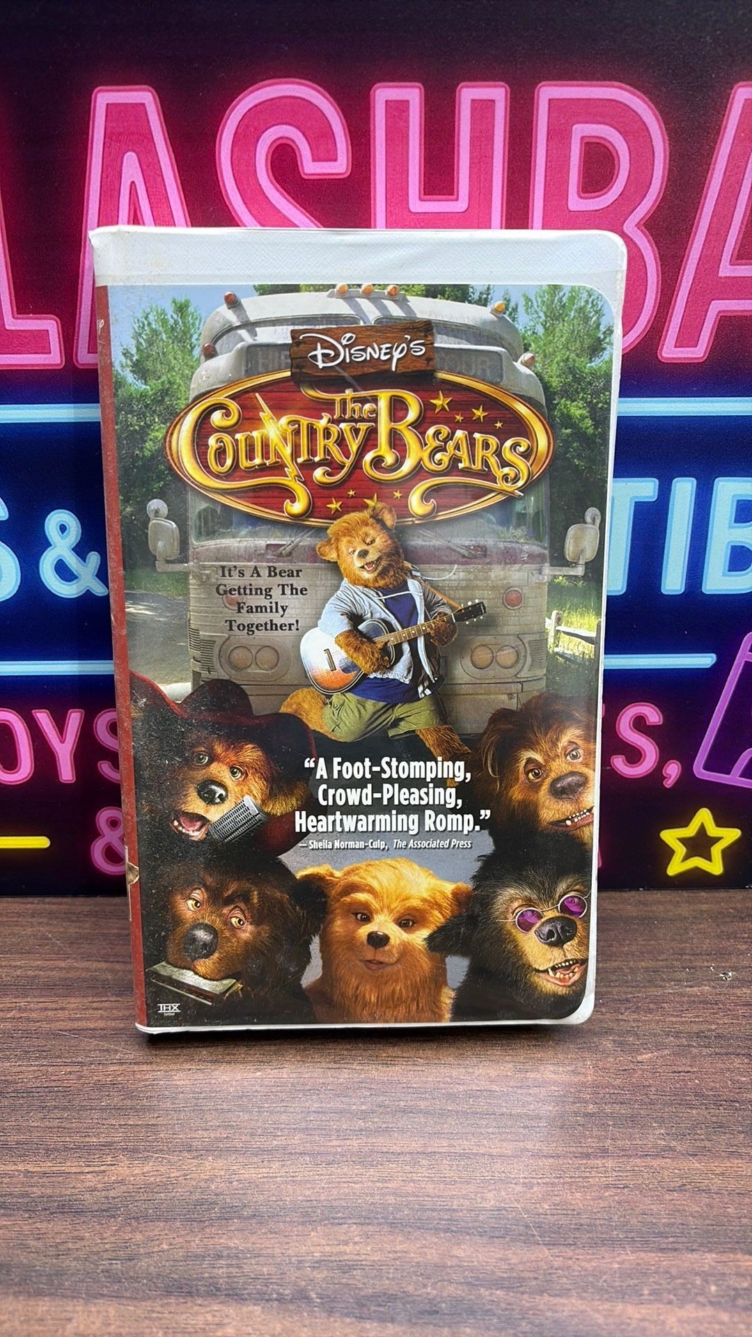 The Country Bears (VHS, 2002) Clamshell Case Disney