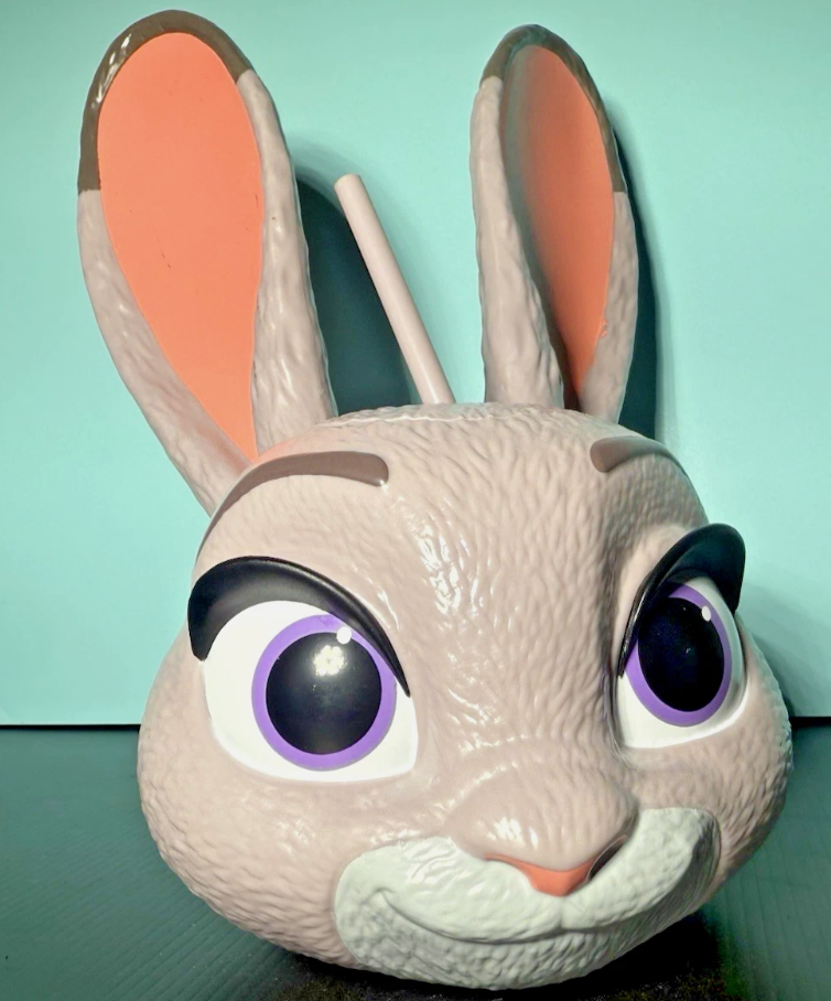 6B - ZOOTOPIA 2 Judy Hopps Drink Cup Cinemark Regal AMC Rabbit Bunny - NEW