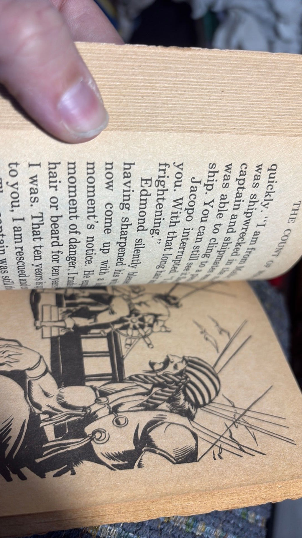 The Count of Monte Cristo  Alexandre Dumas Illustrated Classics 1979 Moby (38)