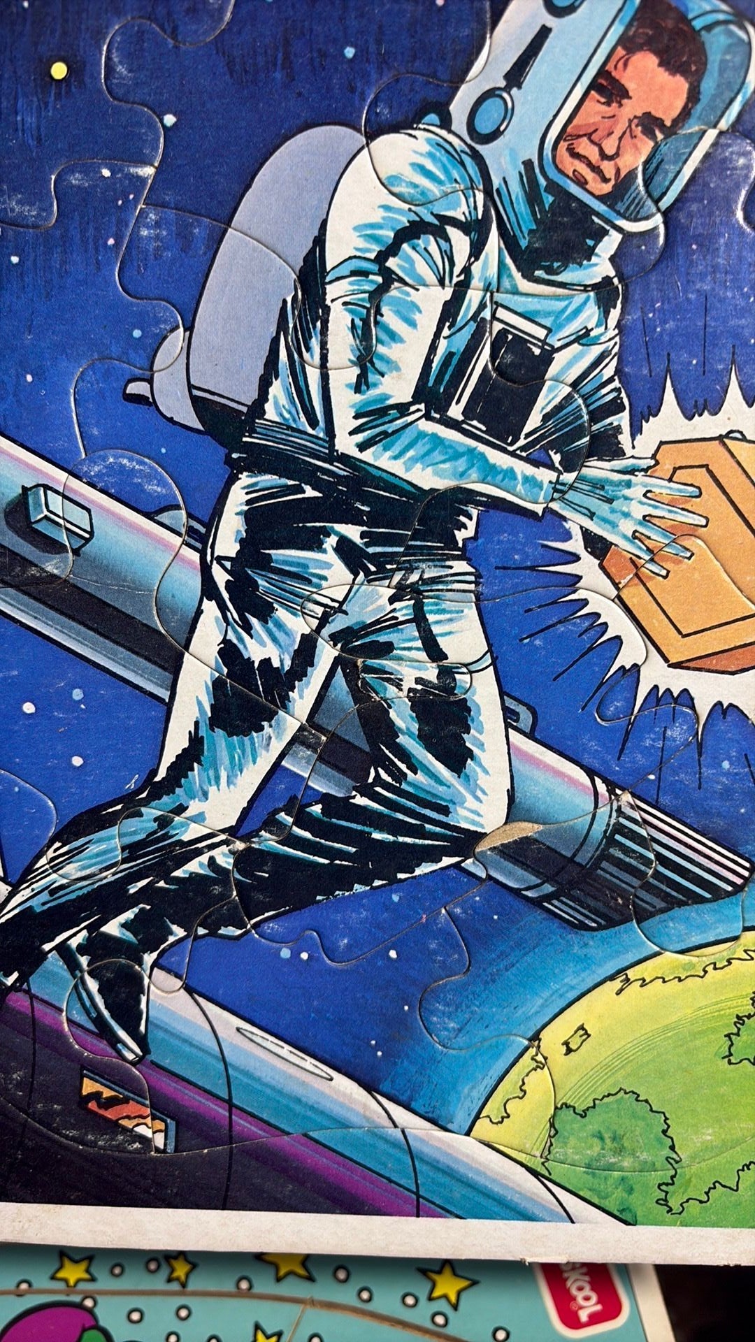 4B- VintageStar Trek -  Whitman Frame-Tray Puzzle - 1979
