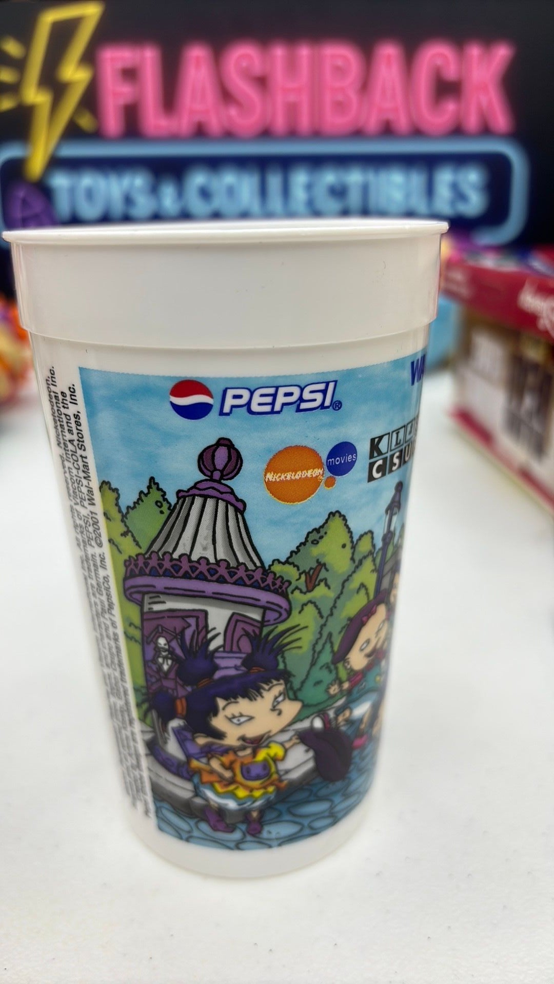 11B- Vintage Rugrats in Paris promotional movie cup 2001