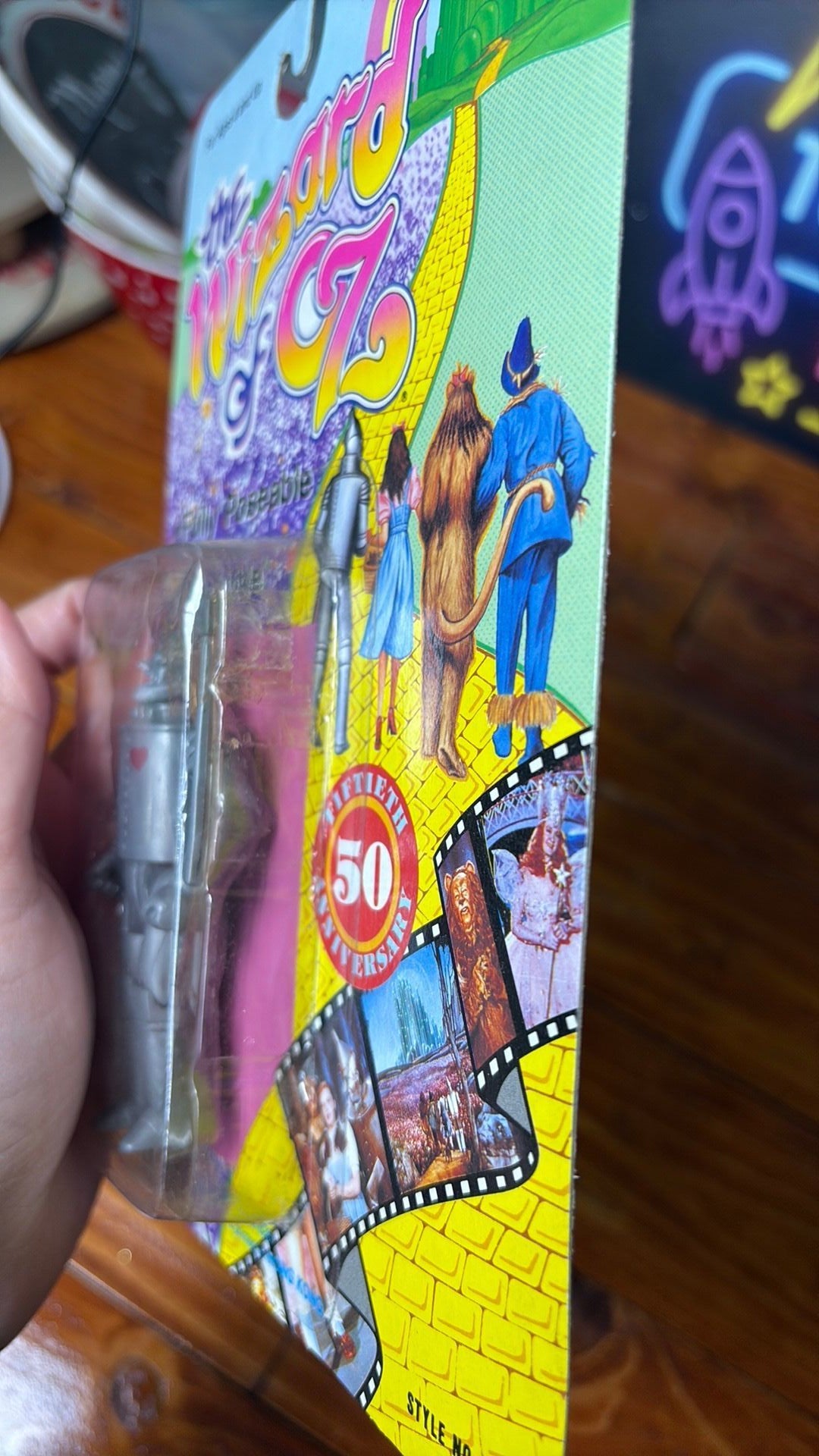 10B- Tin Man 1988 The Wizard of Oz 50th Anniversary Vintage 4” Action Figure New