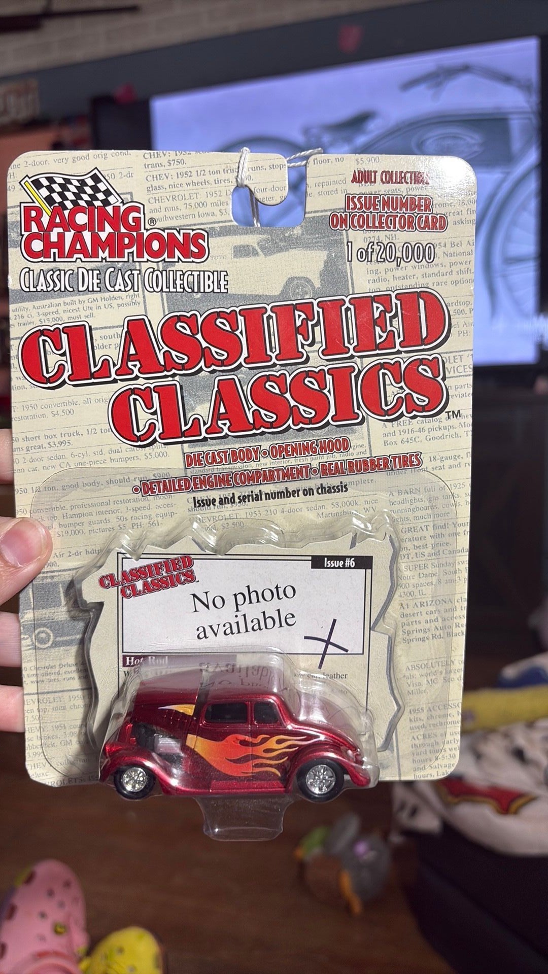 60 Racing Champions Classified Classics Hot rod 1933 Willy's Coupe