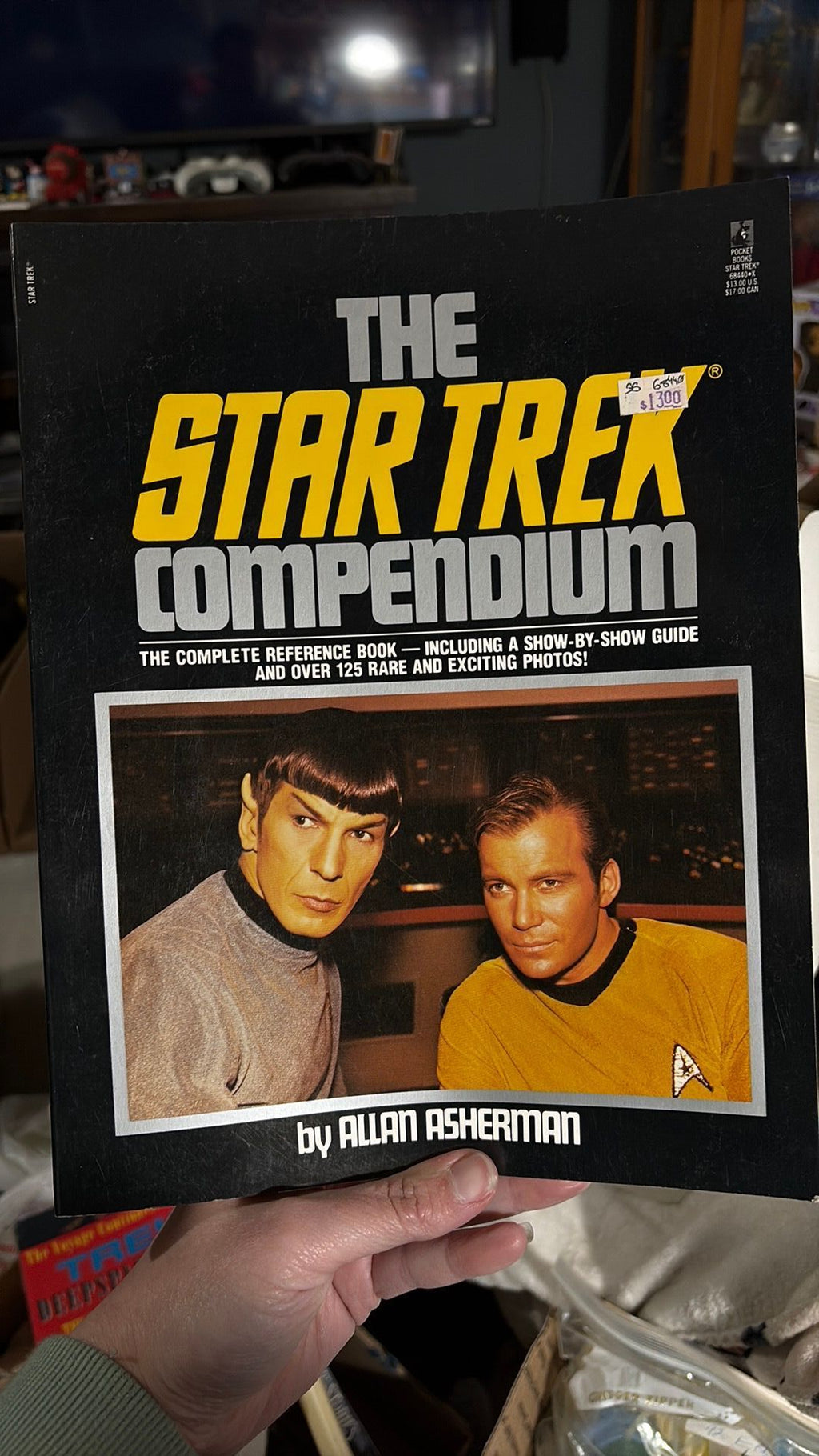 The Star Trek Compendium by Allan Asherman (1989, Trade Paperback)