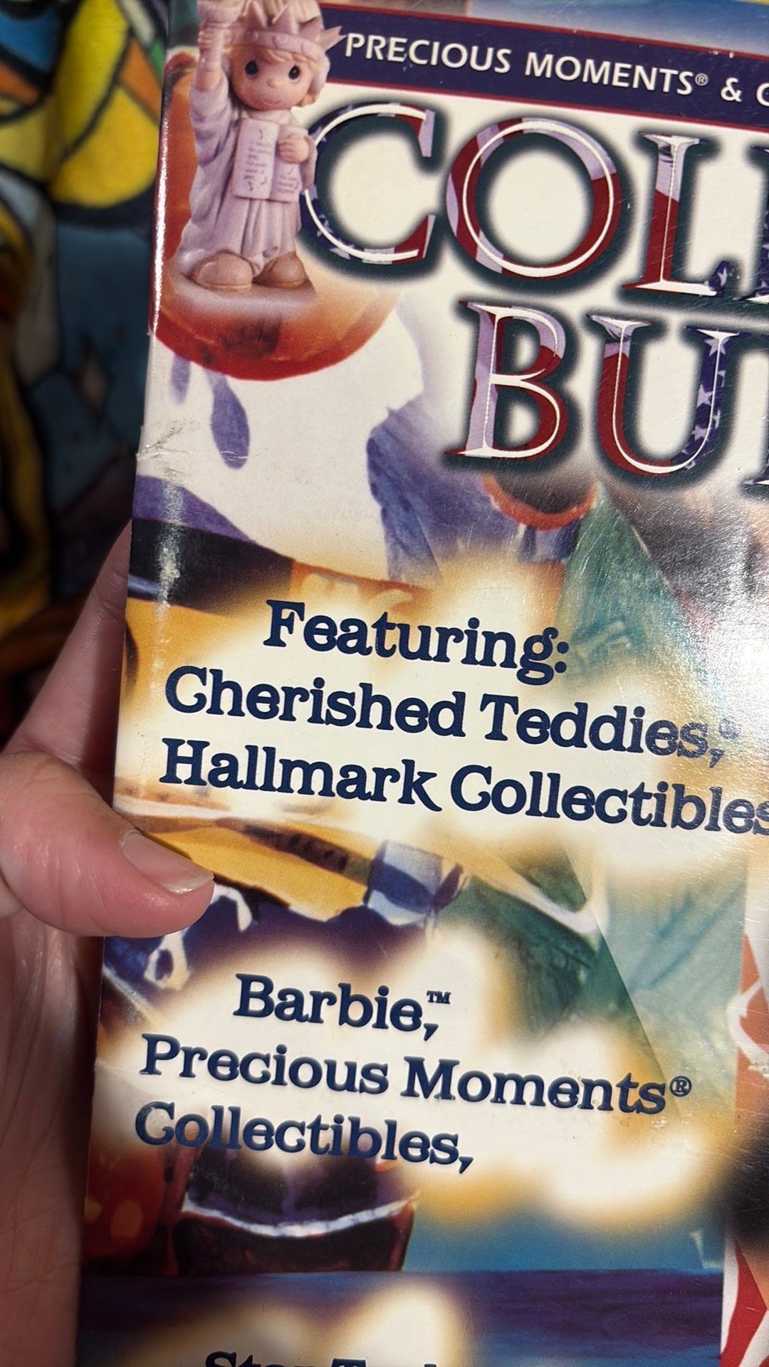 B3- Collector's Bulletin BARBIE Statue Liberty Doll US Flag Patriotic July 1996
