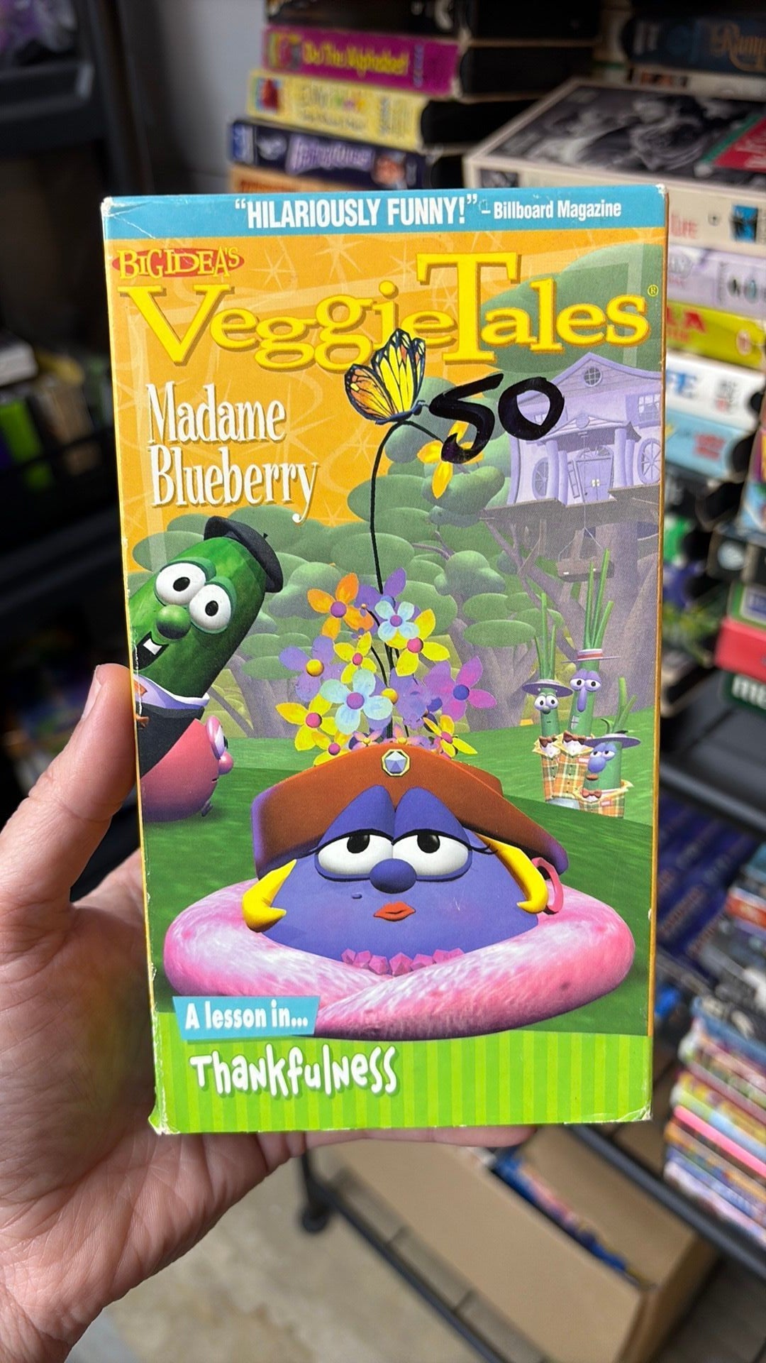 VeggieTales - Madame Blueberry: A Lesson in Thankfulness (VHS, 1999)