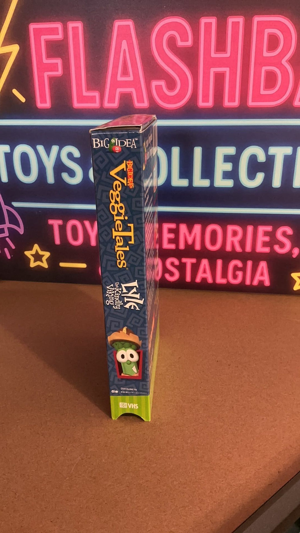 6D - VeggieTales VHS Lyle the Kindly Viking A Lesson In Sharing 2001 Vintage