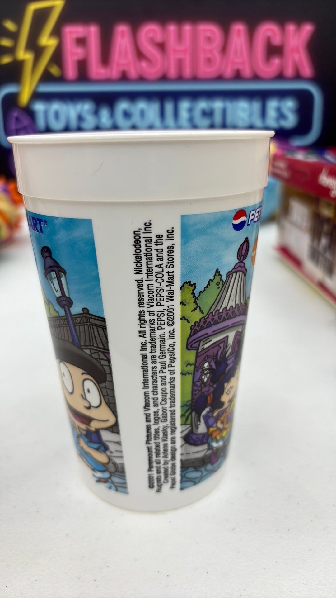 11B- Vintage Rugrats in Paris promotional movie cup 2001