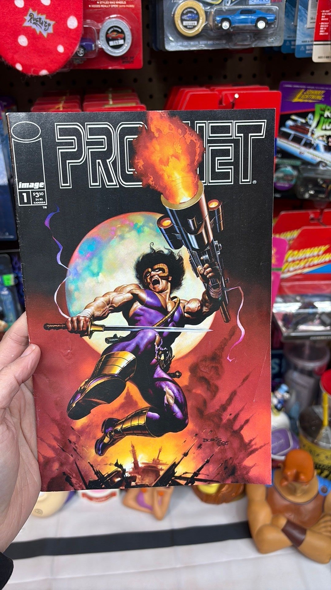 Prophet #1 (vol 2)- Boris Cover, Stephen Platt art; Image 1995