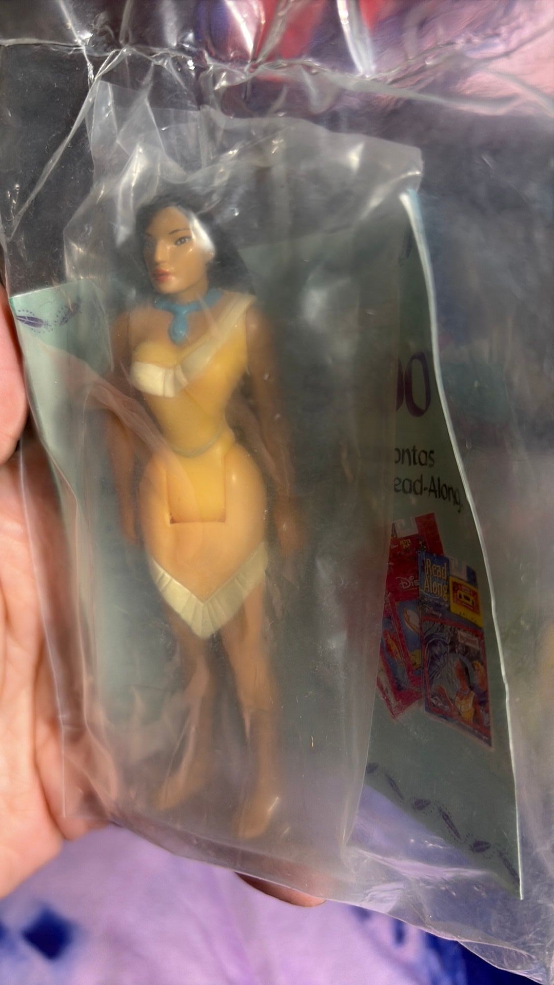 Burger King 1995 Disney's Pocahontas Figure Kids Meal Toy New/Sealed