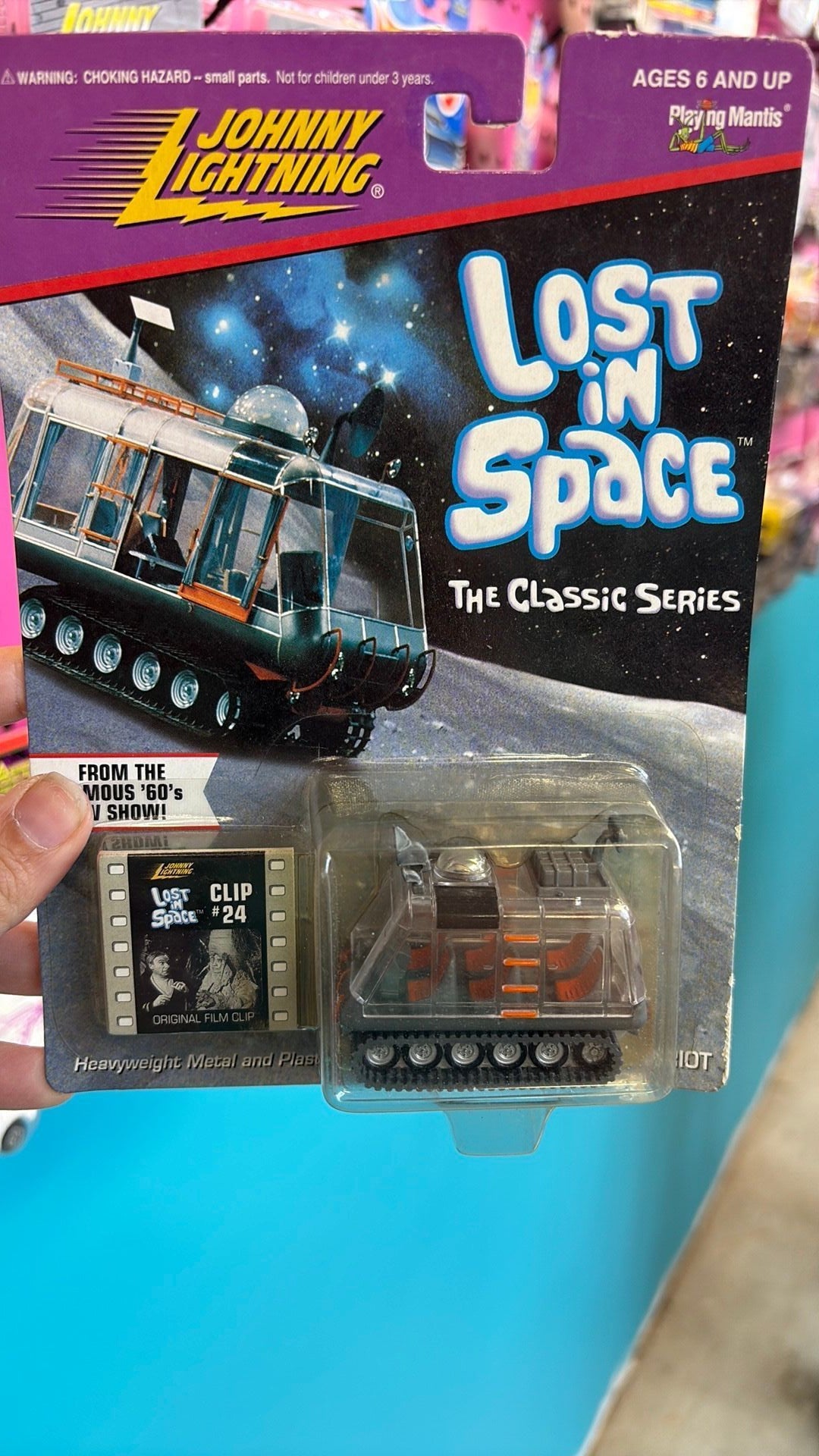 PW- 1998 Johnny Lightning Lost In Space The Chariot Vehicle NIP w/ Film Clip #24
