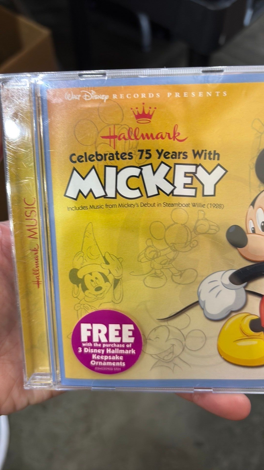 DIsney  -   75 Years With Mickey Mouse CD Sealed Walt Disney