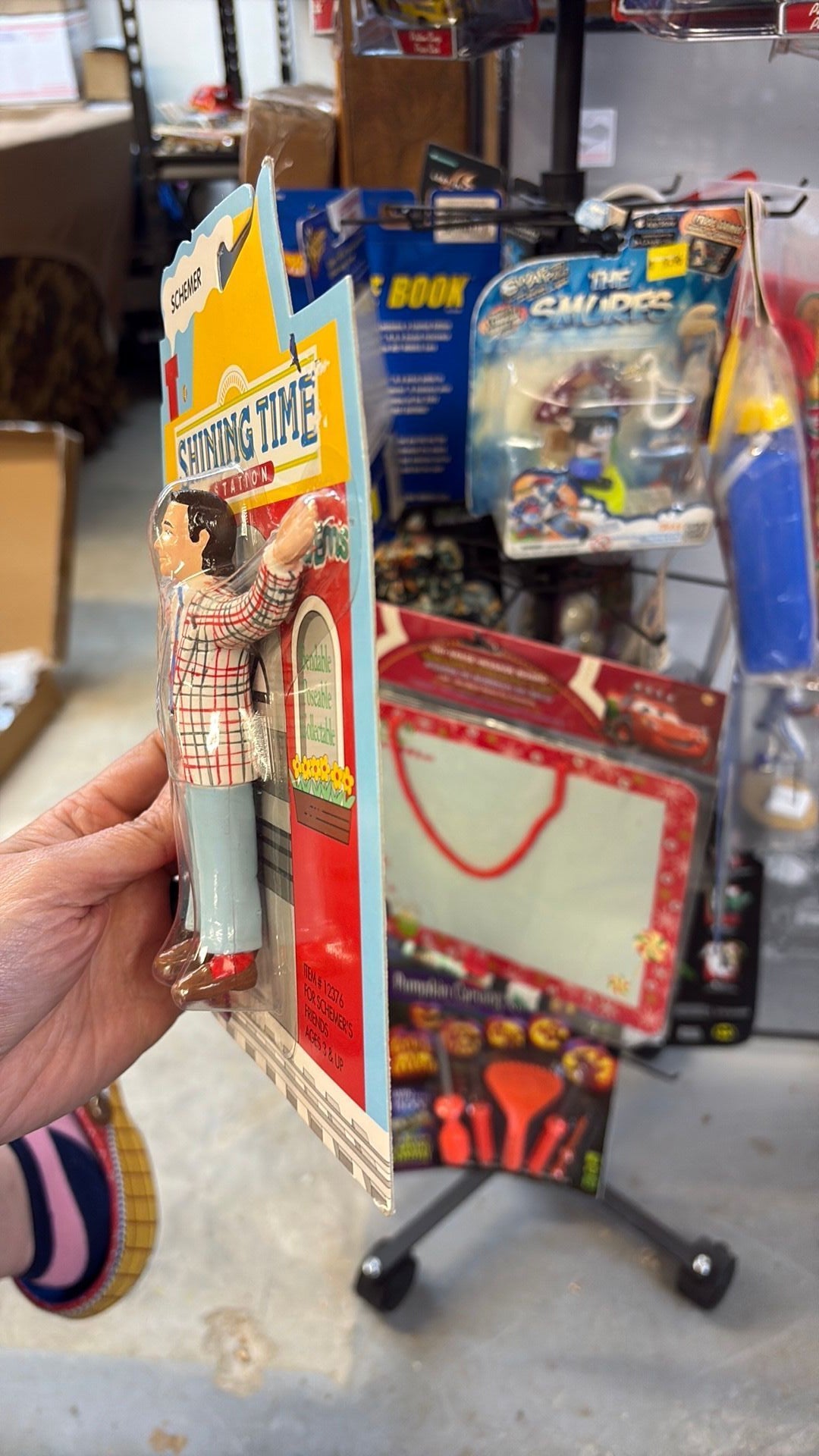 10C- Vintage Shining Time Station Schemer Bend Ems Toy By JusToys NEW 1993 RARE