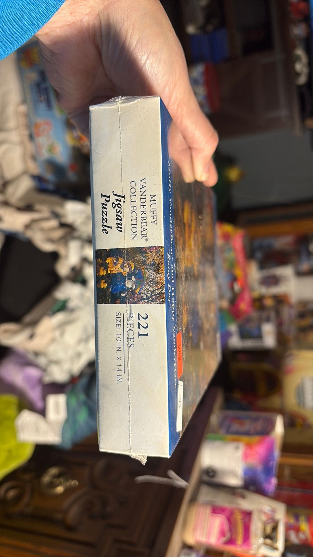 Muffy Vanderbear Hoppy VanderHare Rainy Day Puzzle 1993 NEW in Box 221 PC 10x14"