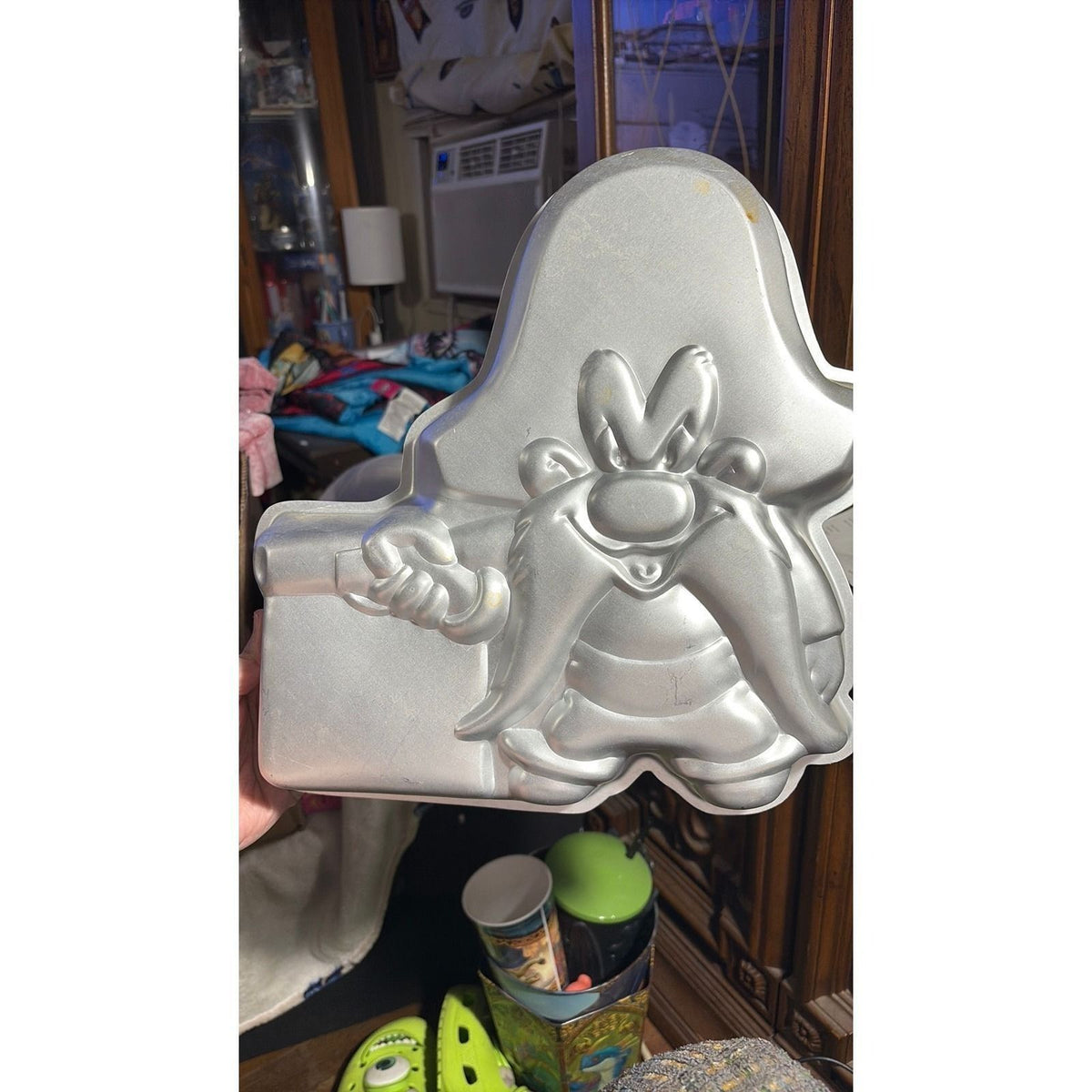 5D- 1981 Wilton Yosemite Sam Cake Mold Pan #502-2908 Looney Tunes - see photos