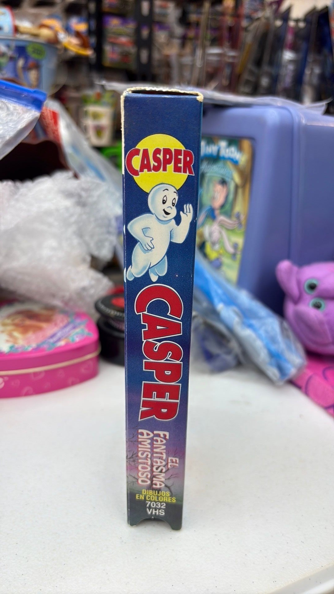 S3- 1994 Casper El Fantasia Amistoso VHS Rare Spanish Version UAV