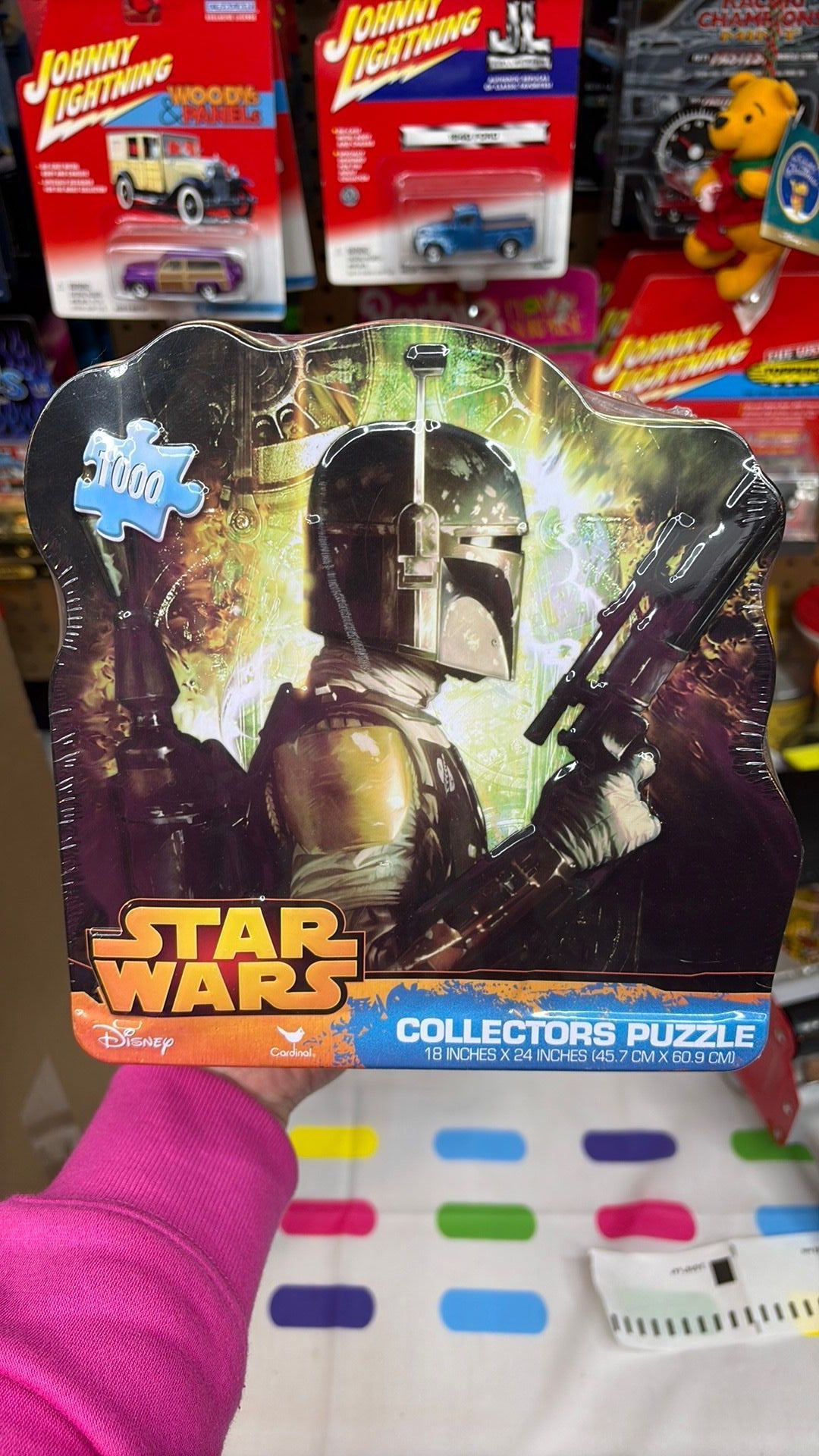 Disney Star Wars Puzzle Collectors Tin Puzzle 1000 Pcs New Sealed Boba Fett
