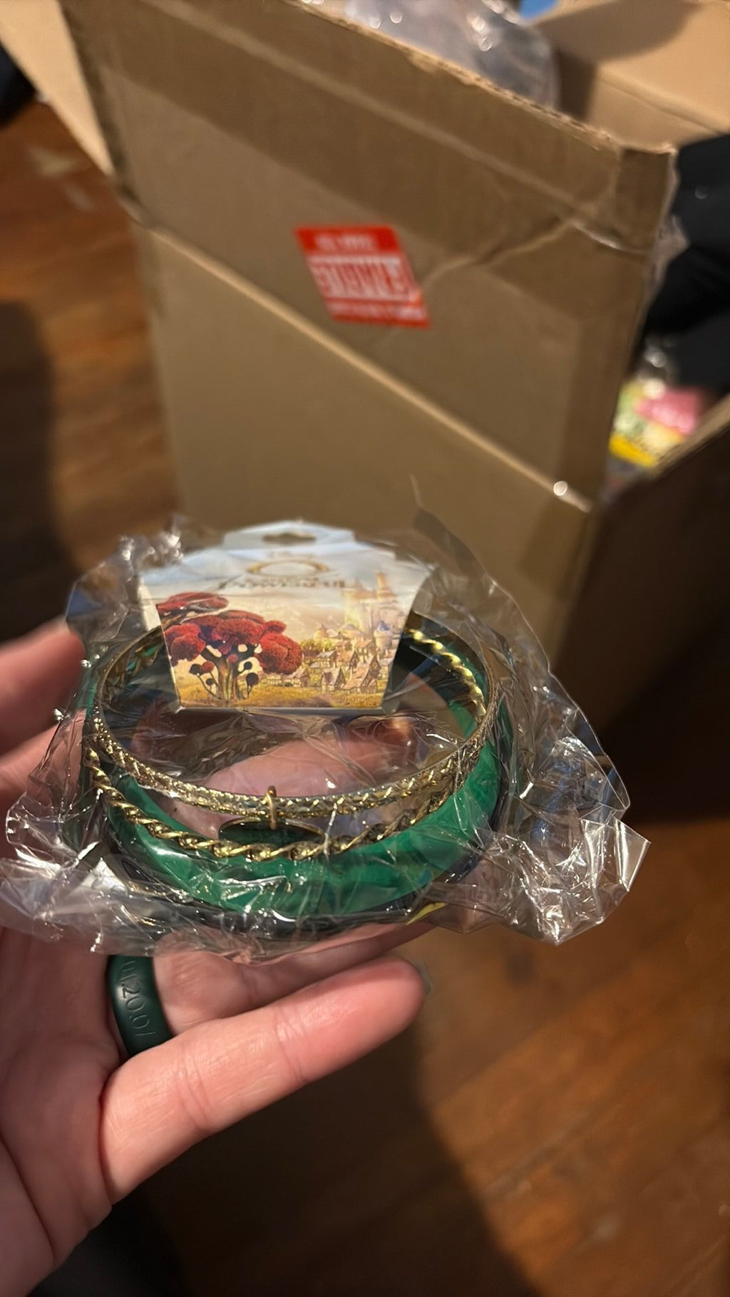 10B- Disney Bracelet Oz The Great and Powerful Womens Bangles Girls 4 Layers Charm