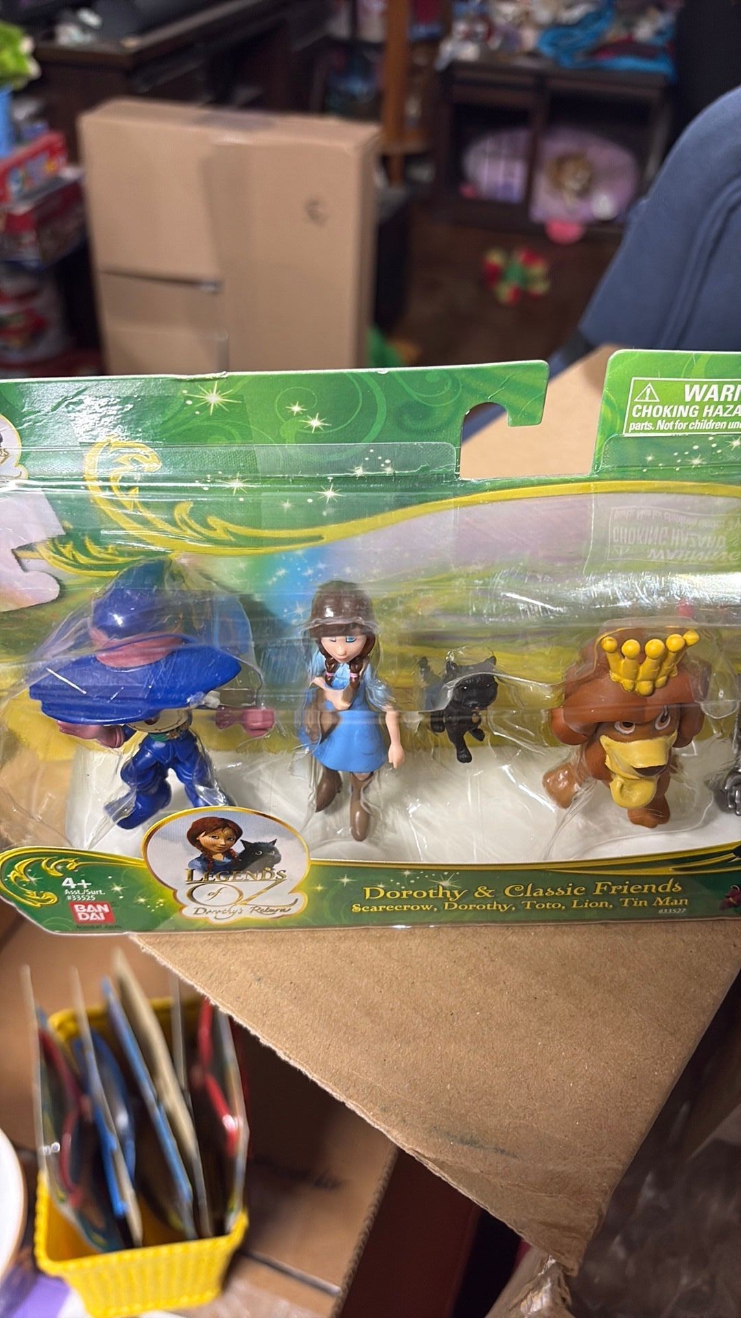 10B- LEGENDS OF OZ DOROTHY'S RETURN FIGURE SET CLASSIC FRIENDS MOSC BANDAI 2013 RARE