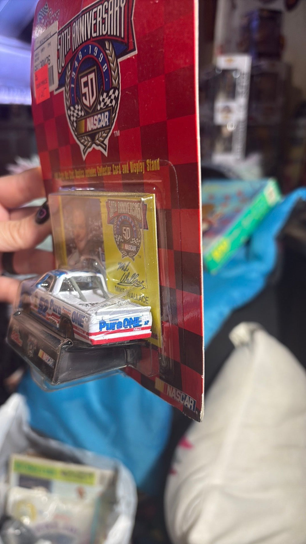 7B - SEALED Racing Champions 50th Anniversary NASCAR 1/64 Mike Wallace #52 Pure One