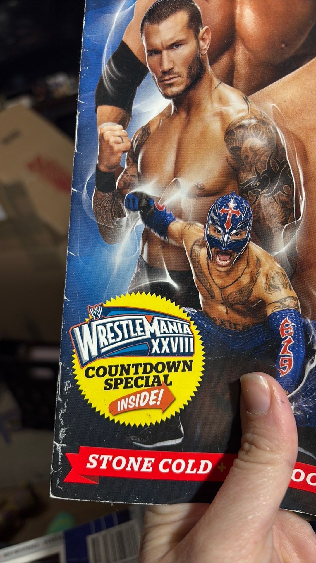 WWE Superstar Wrestling Calendar 2012 John Cena CM Punk Orton MIZ HHH