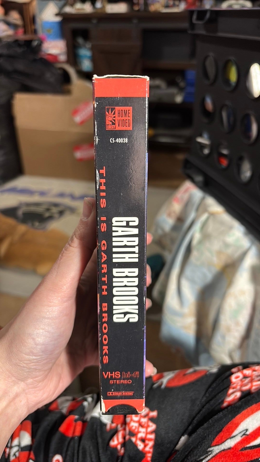 This Is Garth Brooks VHS VCR Tape Live Music Performance Video 85 Minute 1992