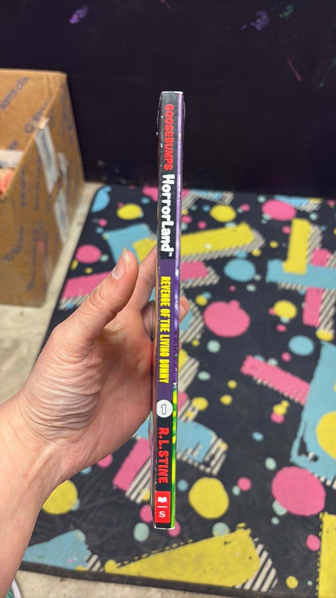 4B - R.L. Stine Goosebumps, Horrorland, Revenge Of The Living Dummy,  2008 Scholastic