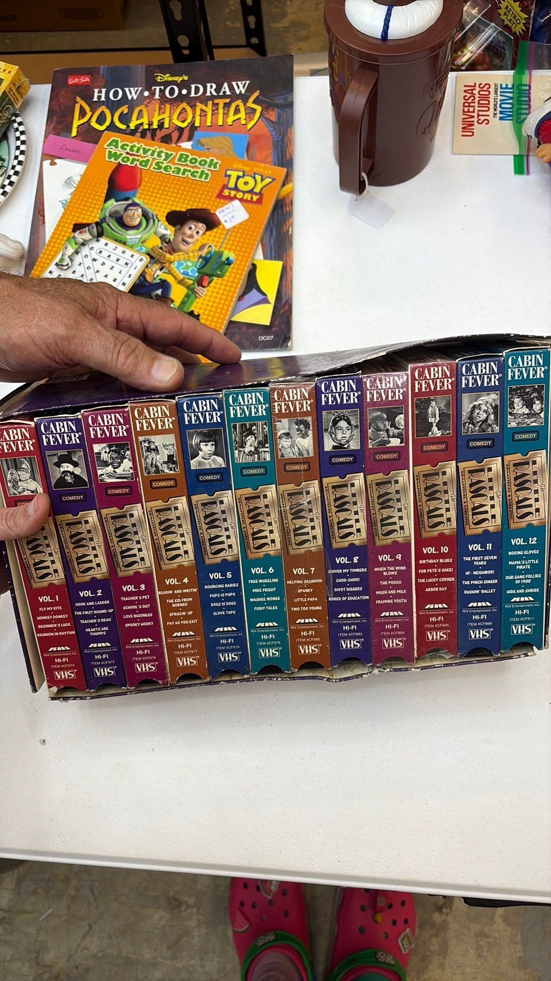 M- The Little Rascals Remastered VHS Full Set Host Leonard Maltin Volumes 1-12 - READ