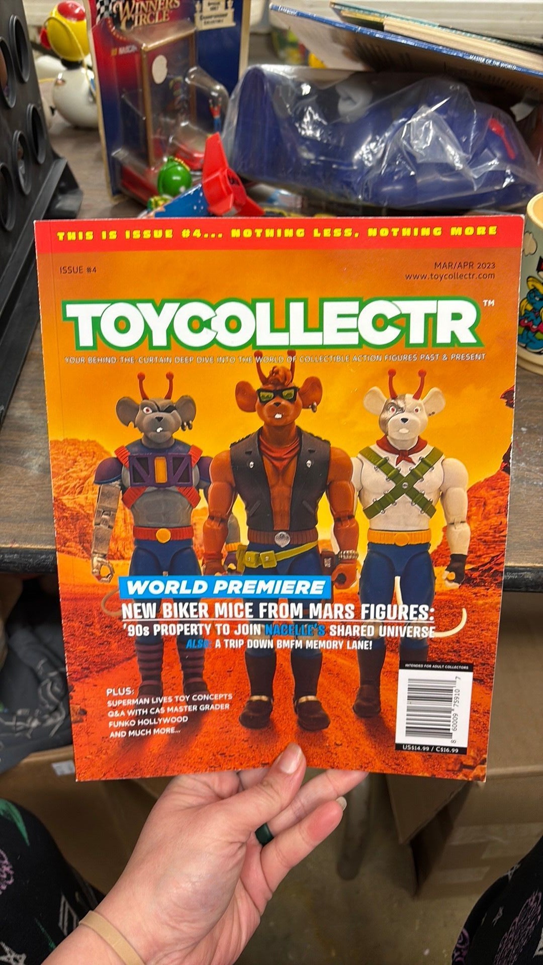 4B - TOYCOLLECTR Magazine Issue #4 - Biker Mice